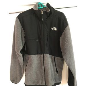 Gray & Black North Face